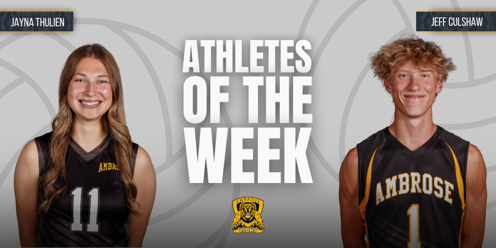 Athletes of the Week - November 5, 2025